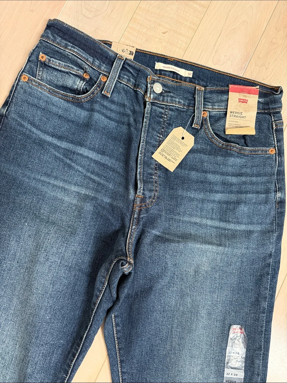 Levi's Men's Indigo Straight Jeans